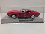 Motor Max 1971 Ford Mustang Sportsroof Red (1:24 Scale) Die-cast W/cover Vgc. Fixed Price $23.96.