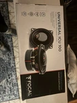 Focal Icu 4" 2-WAY Coaxial Car Speakers 100W Rms Universal Audio. Fixed Price $130.00.