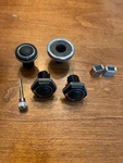 1970 Lincoln Control Radio Knobs Lot. Fixed Price $28.00.