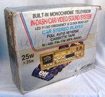 Car Stereo With Television Cassette Deck Mustang Nos Box C.1983. Fixed Price $799.99.