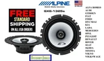 Pair Alpine SXE-1325S 5.25 Inch 13CM 2-WAY Car Coaxial Speakers 200W Max Power. Fixed Price $48.95.