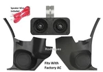 1969 Chevelle Camino Dash Speakers & Kick Panels For Stereo Radio W/ Ac. Fixed Price $269.00.
