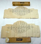 1978 1979 Nos Mopar Lil Red Express Dodge Truck Door Decals Tape Pickup Stripe. Fixed Price $242.54.