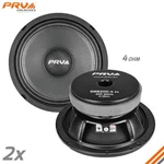 2X Prv Audio 6MB200-4 Midbass Car 6.5" Speakers Ohm Pro 400 Watts. Fixed Price $59.82.