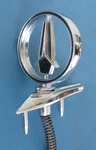 Plymouth Grand Fury 73 74 75 Hood Ornament Emblem Chrome/black 3691654. Fixed Price $44.99.