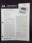 Motorola 1961 Chevrolet Auto Radio Service Manual Model CTA61. Fixed Price $7.00.