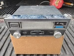 Vintage 1968-69 Ford Mustang Automatic Radio 8-TRACK Player. Model MNE-6725A. Fixed Price $250.00.