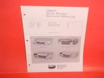 1969 Charger Super Bee Gtx Barracuda Road Runner Bendix Am Radio Service Manual. Fixed Price $44.99.