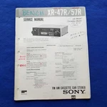 Sony XR-47R XR-57R Service Manual Original Paper Oem Repair Guide Usa. Fixed Price $37.44.
