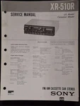 Sony XR-510R Fm Am Cassette Car Stereo Service Manual Original. Fixed Price $29.99.