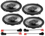 Pioneer 350W Max Way 6X8" (5X7) Front/rear Speakers 1999-2014 Ford F-150. Fixed Price $179.00.