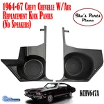 Custom Autosound KCHV647A 64-67 Chevy Chevelle W/air Kick Panels No Speakers. Fixed Price $129.95.