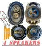 500W 6X9" Front & 300W 6.5" Rear Door Speakers For 2002-2008 Dodge Ram 1500,2500. Fixed Price $155.99.