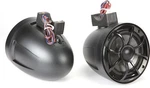 Wet Sounds Recon Pod-bg 6.5" Tower Speakers, Black Open Grille. Fixed Price $429.99.