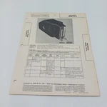 Vtg Howard Sams 1947 Radio Photofact Folder Motorola Model CR-76. Fixed Price $11.83.