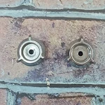 2X Ford D2SA18A932AA Silver Radio Balance Tone Knobs 1972-1973 Thunderbird. Fixed Price $22.38.
