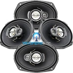 4 Pioneer TS-A6976 6X9" 3-WAY 1100W Loud Car Audio Stereo Amplifier Speakers New. Fixed Price $179.99.
