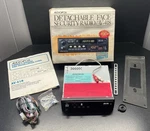 Vintage Audiovox AV-418 Detachable Face Am / Fm Cassette Player With Box Nos. Fixed Price $79.99.