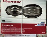Pioneer 6X9 Inch Coaxial 4 Way Speakers #10151. Fixed Price $40.00.