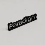 Original Front Cabinet Badge Logo Nameplate - Paradigm Eclipse Bp Tower. Fixed Price $19.95.