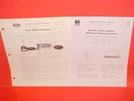 1955 Cadillac Fleetwood 75 Limousine United Motors Delco Gm Radio Service Manual. Fixed Price $21.99.