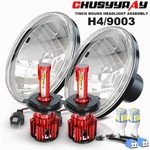 Pair 200W 7" Round Led Headlight Hi-lo Beam For Dodge Dart D100 D200 D300 Pickup. Fixed Price $92.99.