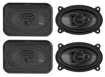 (4) Rockville RV46.3A 4X6" 3-WAY Car Speakers 1000 WATTS/140 Rms Cea Rated. Fixed Price $50.90.