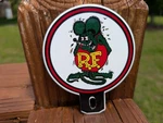 Rat Fink License Car Truck Plate Topper Fob Sign Auto 4 Inch Wide Hot Rod. Fixed Price $26.50.