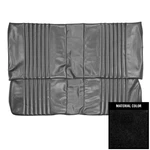 New Rear Bench Seat Cover Black Pui Fits Chevrolet Nova 73XS10C. Fixed Price $359.24.