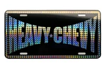 Heavy Chevy Retro 1970'S Prism Metal License Plate Gasser Chevelle Nova Rat Rod. Fixed Price $24.90.