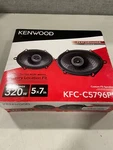 New Kenwood KFC-C5796PS 5"X7" 2-WAY Coaxial Car Audio Speakers (pair) 5X7. Fixed Price $79.99.