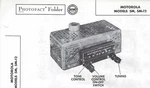 1955 Motorola 5M-12 Am Universal Car Radio Photofact Schematic Manual 5M12 Auto. Fixed Price $11.04.
