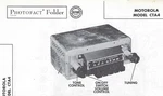 1956 Motorola CTA4 For 1954 Chevy Am Car Radio Photofact Schematic Chevrolet. Fixed Price $11.04.