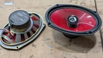 Sony XS-F6921 Way 6X9" Vintage Red Door Speaker Woofer Tweeter Combo Set. Fixed Price $55.00.