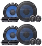 (2) Pairs Hifonics HCC65C 6.5" 150W Component Car Speakers W/aluminum Tweeters. Fixed Price $94.90.