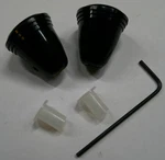 Black Radio Knobs Kit Volkswagen T1 Bug Beetle T3 Ghia 1952-1967. Fixed Price $44.37.