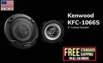 Kenwood KFC-1066S 220 Max 4" 2-WAY Ohms Stereo Car Audio Coaxial Speakers. Fixed Price $48.95.