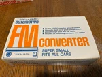 Vntg Realistic Fm Car Radio Converter Model No. 12-1350 Brand New In Box!. Fixed Price $120.00.