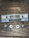 1961-1969 Lincoln Continental Radio Chrome Face Plate Bezel And Knobs Oem. Fixed Price $115.00.