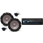 Alpine UTE-73BT Bluetooth Multimedia Receiver & SXE-1751S 6 1/2" 2-WAY Compo.... Fixed Price $212.93.