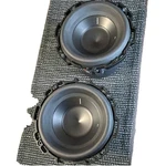 Pair Car Audio Speakers (2) Black -. Fixed Price $200.00.
