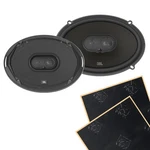 Jbl Stadium 962M 240W Rms 6X9" 3-WAY Coaxial Speaker + Sound Damping. Fixed Price $284.94.