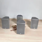 Canton Cd 10 Compact Satellite Speakers Set Of 4 Silver Home Theater. Fixed Price $62.15.