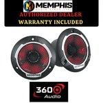 Memphis Audio SRXPTV2, 100W Rms Pro Component Tweeters (1 Pair) W/ Led. Fixed Price $59.95.