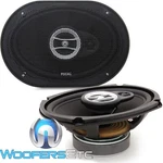 Open Box Focal ACX690 6" 9" 80W Rms Auditor 3-WAY Coaxial Speakers. Fixed Price $159.00.