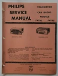 Philips Canada Car Radio Brochure Model F4TBC F4TBS Ford Continental Thunderbird. Fixed Price $7.27.