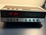 Vintage Sears And Roebuck Am/fm Stereo Clock Radio. Fixed Price $34.99.