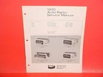 1970 Ford Pickup Truck F-100 250 350 Econoline Bendix Am Radio Service Manual. Fixed Price $21.99.