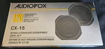 Vintage 1990 Audiovox CX-15 6" Coaxial Stereo Speaker System Car 120 Watt. Fixed Price $24.99.
