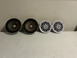 Wolfram Audio WPA-8 200W & Rockville RM-PREMIUM-65 300W Marine Speakers Lot. Fixed Price $150.00.